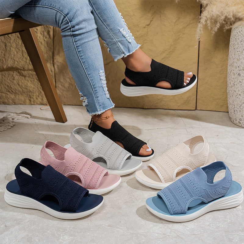 Sandalias de Plataforma Cómodas y Transpirables para Mujer