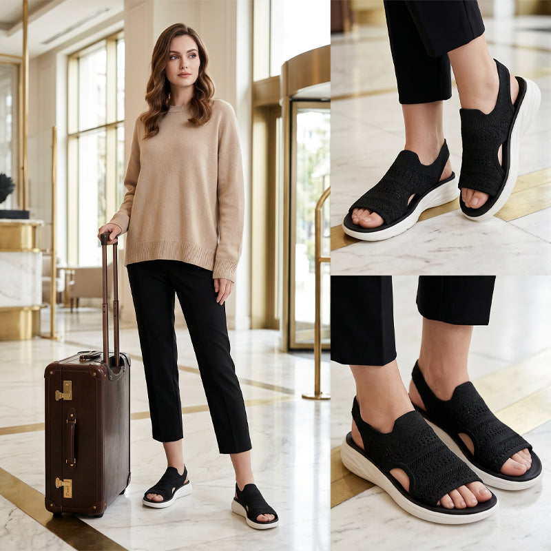 Sandalias de Plataforma Cómodas y Transpirables para Mujer