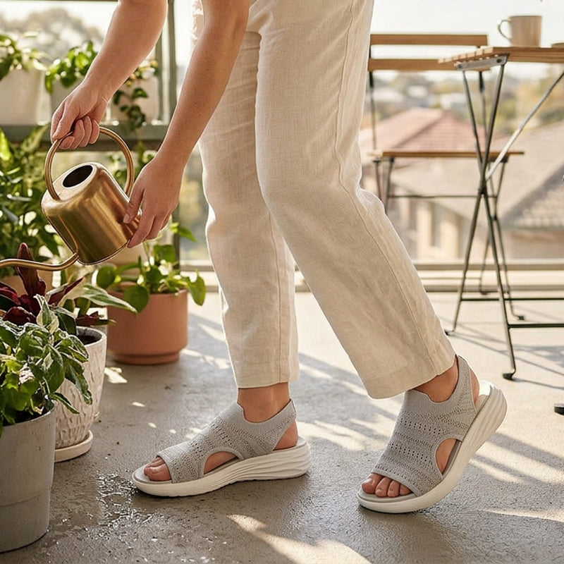 Sandalias de Plataforma Cómodas y Transpirables para Mujer