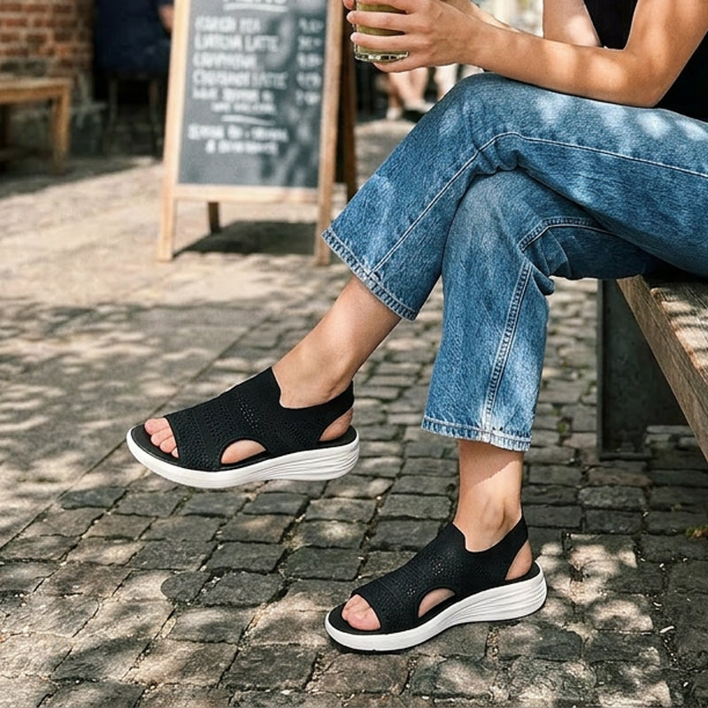 Sandalias de Plataforma Cómodas y Transpirables para Mujer